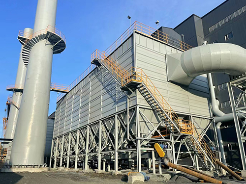 Large pulse dust collector