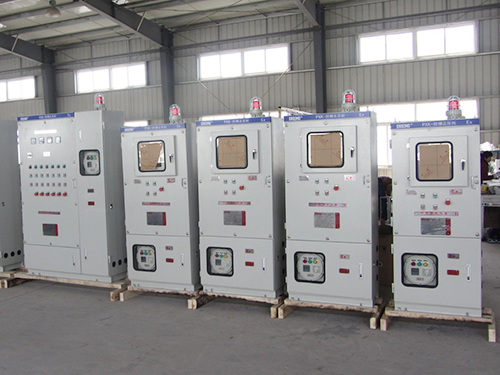 Positive pressure explosion-proof control cabinet