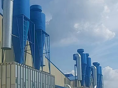 Multi tube cyclone dust collector