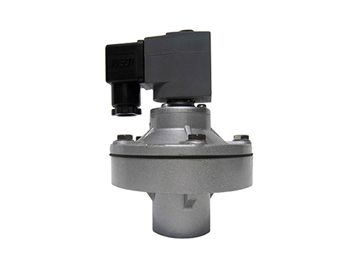 right angle electromagnetic pulse valve