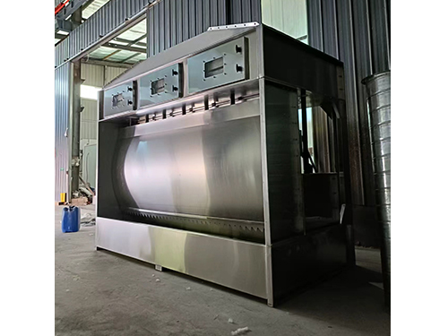 Stainless steel pneumatic water swirl cabinet