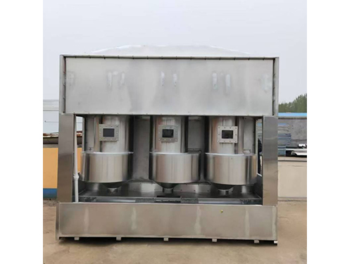 Stainless steel pneumatic water swirl cabinet