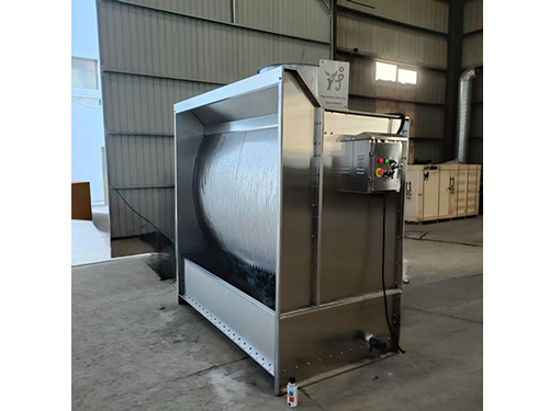 Water curtain cabinet