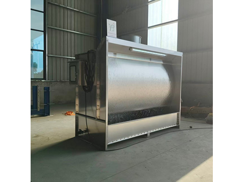 Water curtain cabinet